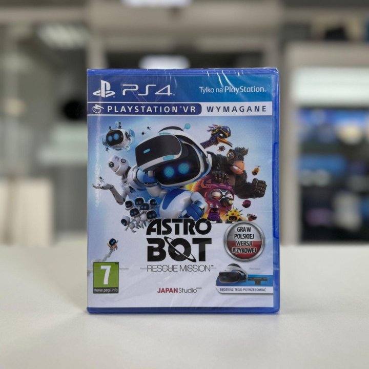 Astro Bot Rescue Mission VR [PS4, рус, Новый]