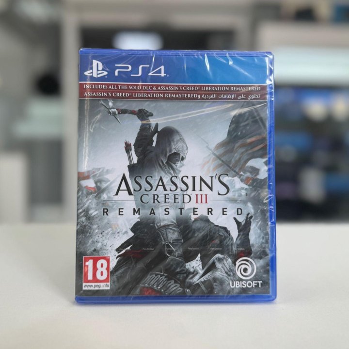 Assasin Creed 3: Remastered [PS4, рус, Новый]