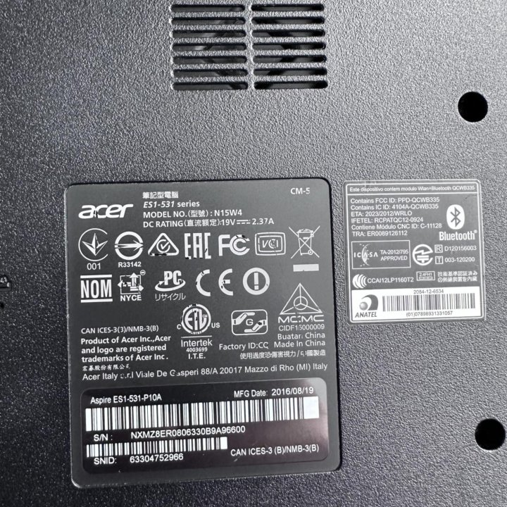 Ноутбук ACER ES1-531