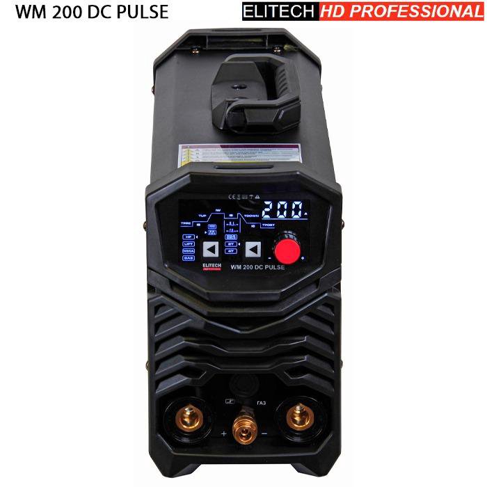 Сварочный инвертор TIG Elitech HD WM 200 DC PULSE