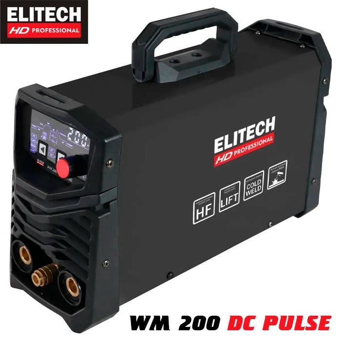 Сварочный инвертор TIG Elitech HD WM 200 DC PULSE