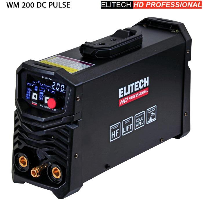 Сварочный инвертор TIG Elitech HD WM 200 DC PULSE