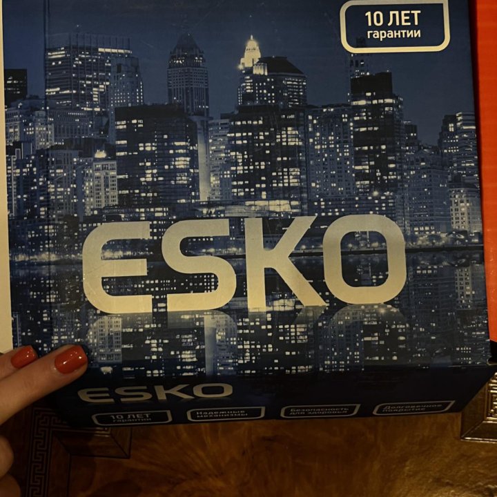 Смеситель для раковины esko новый