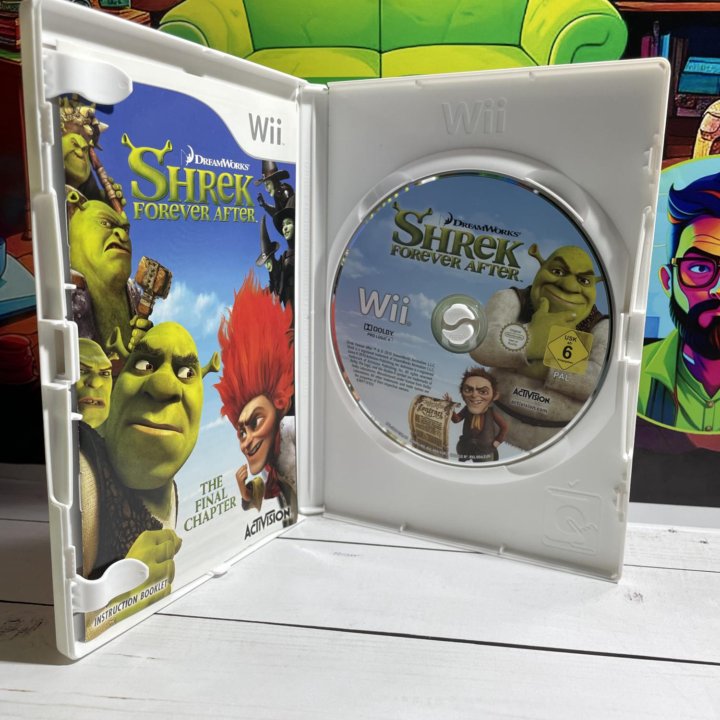 Shrek Forever after Шрэк навсегда Игра Wii