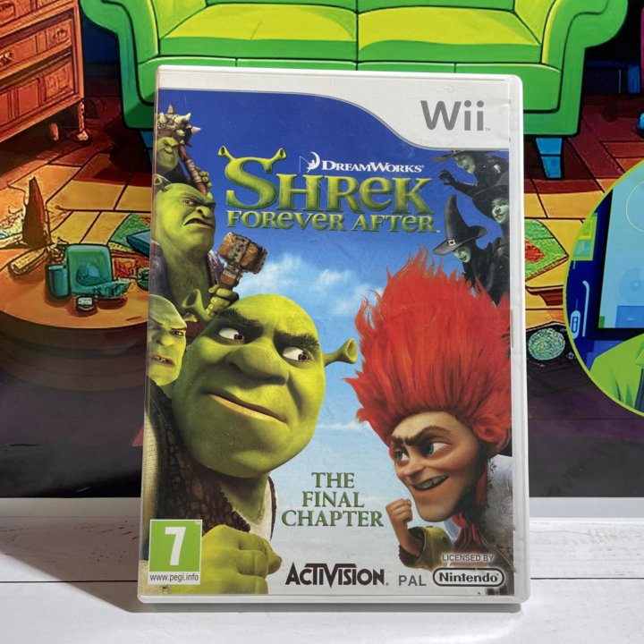 Shrek Forever after Шрэк навсегда Игра Wii