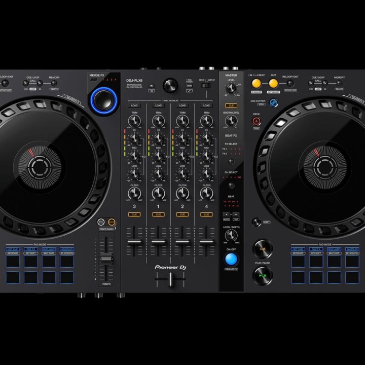 Pioneer DDJ-FLX 6, Dj контроллер на 4 канала