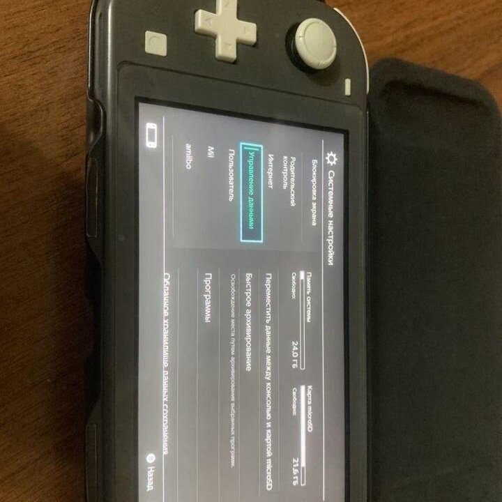 Nintendo switch lite 32+128