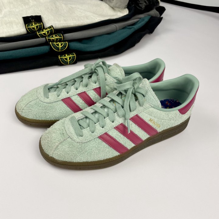 Adidas Munchen Hazy Green/Pink/Gold