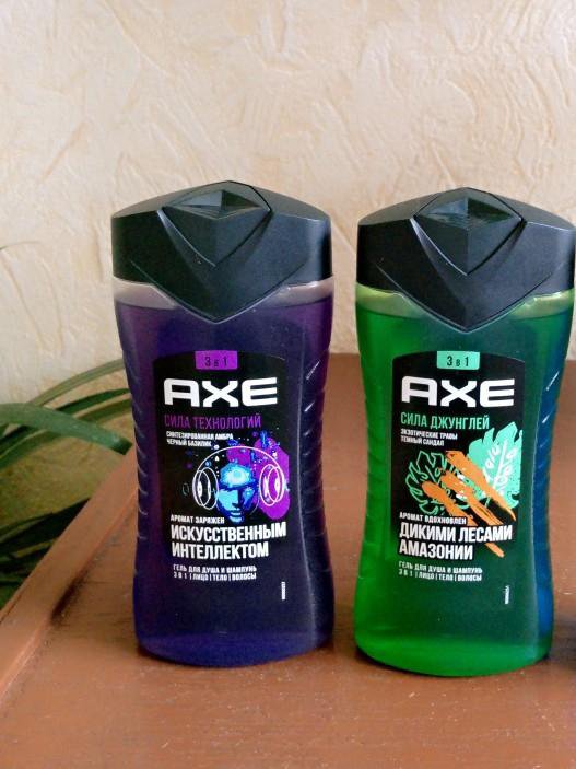 Гели для душа axe