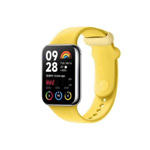 Ремешок Xiaomi TPU Quick Release Strap для Mi Smart Band 8 Pro/Redmi Watch 4 Yellow (BHR8010GL)