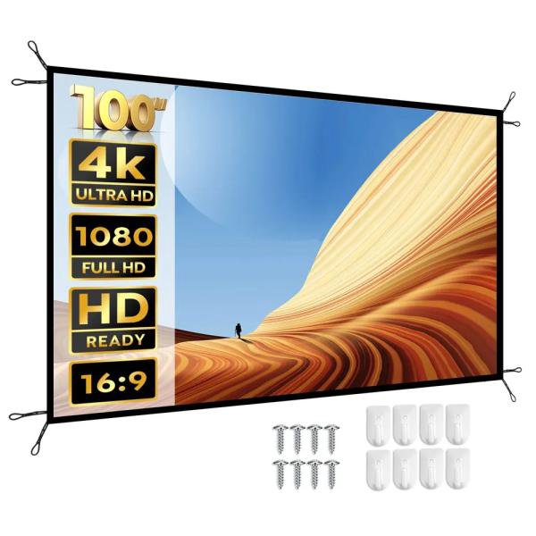 Экран для проекторов складной Yaber Projector Screen YS-100F White