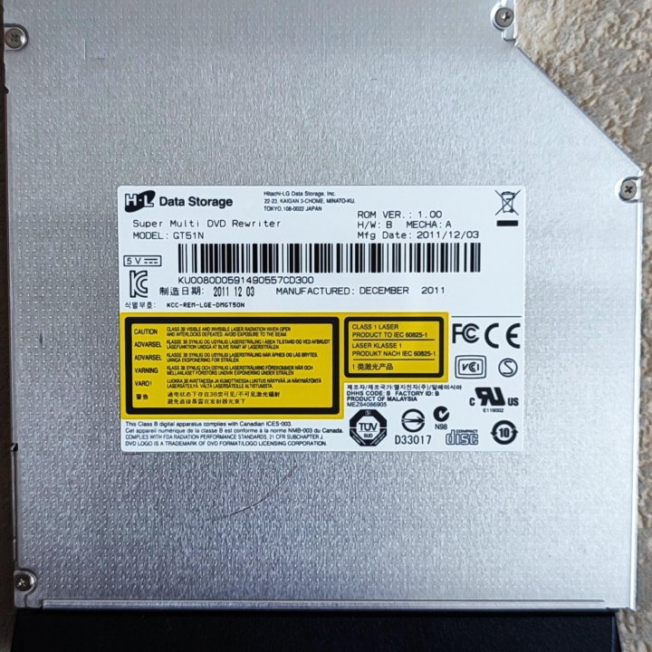 Привод DVD-RW gsa-t51n, Hitachi-LG