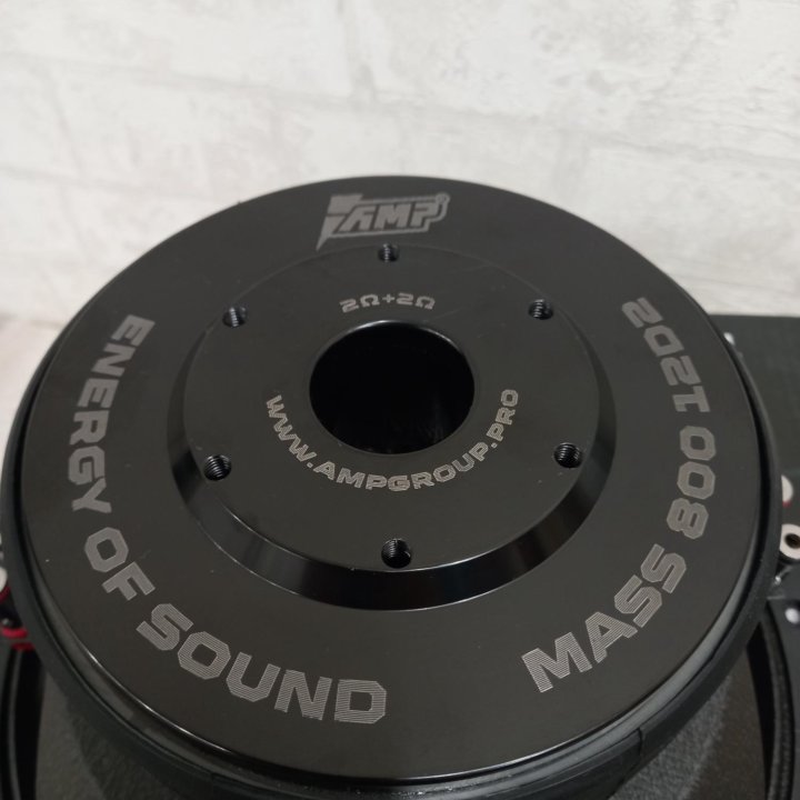 Новый сабвуфер AMP mass 800 12D2