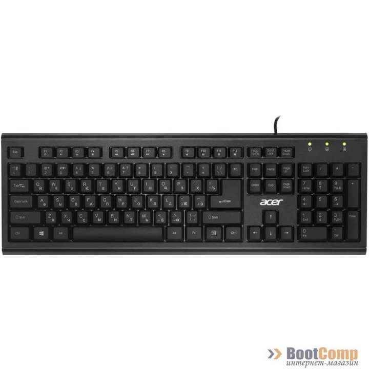 Клавиатура Acer OKW120 черный (ZL.KBDEE.006)