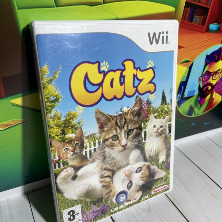 Catz Кошки Игра Nintendo Wii Эксклюзив