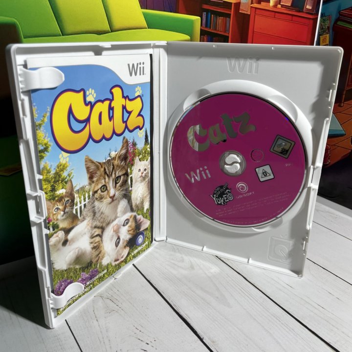 Catz Кошки Игра Nintendo Wii Эксклюзив