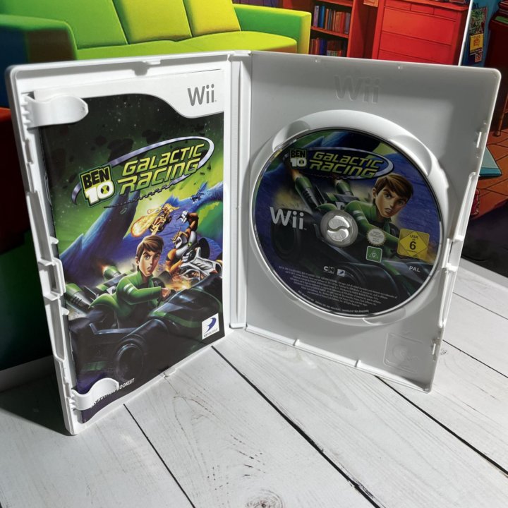 Ben 10 Galactic Racing Бэн Тен Игра Nintendo Wii