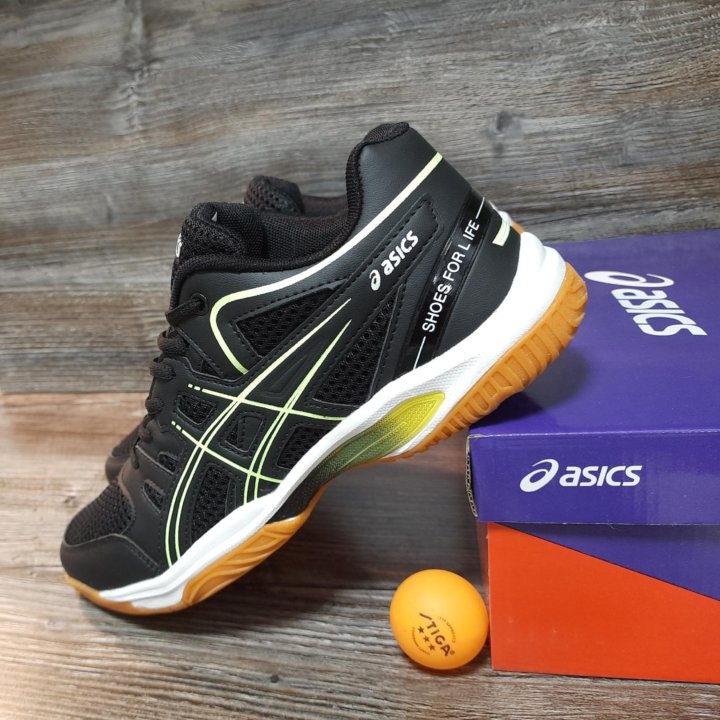 Кроссовки Asics для тенниса артикул 2219 чёрный