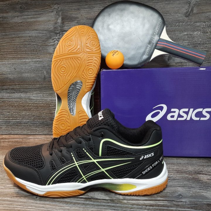 Кроссовки Asics для тенниса артикул 2219 чёрный