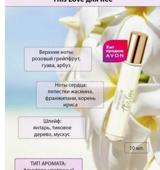 Парфюм. воды Avon