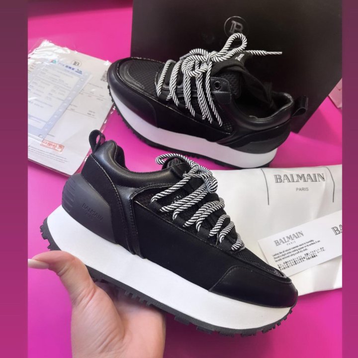 Кроссовки balmain сетка 37-39