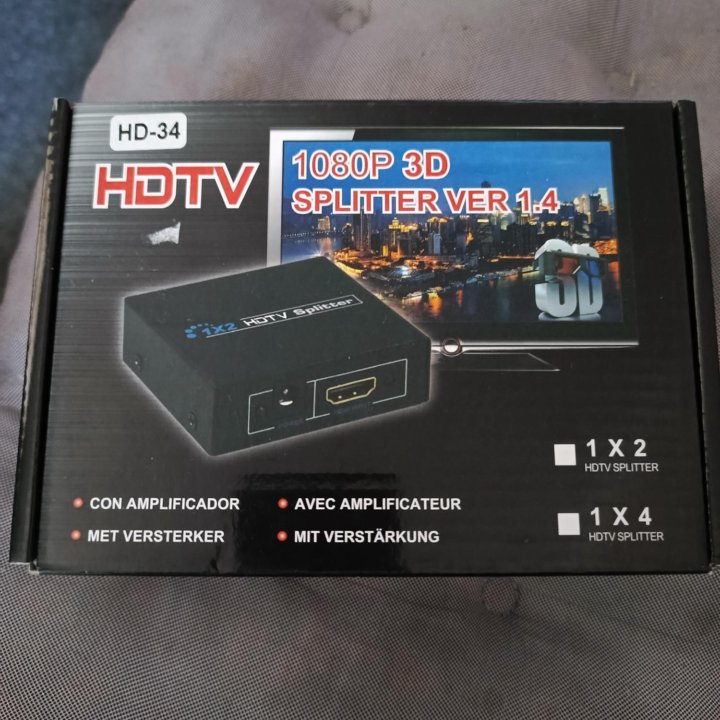 Разветвитель HDMI 1x2 HDTV SPLITTER