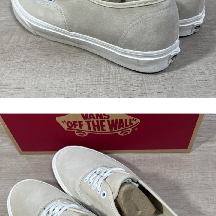 Замшевые кеды Vans оригинальные