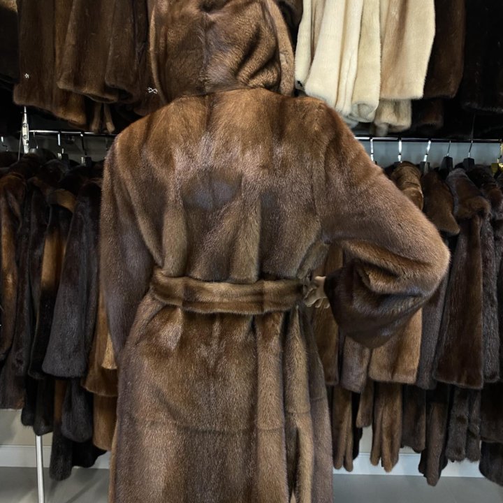 Kopenhagen Fur. Аукционный полушубок из норки 50- 52 р.