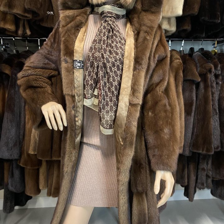 Kopenhagen Fur. Аукционный полушубок из норки 50- 52 р.