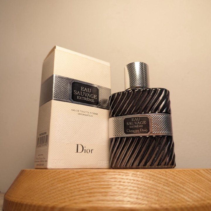 Туалетная вода Christian Dior Eau Sauvage Extreme EDT 50 мл 2017 года