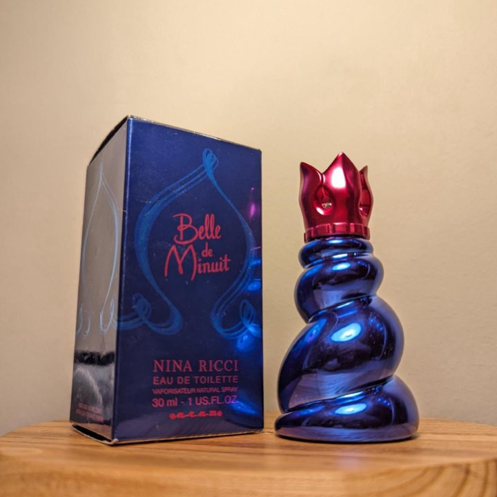 Туалетная вода Nina Ricci Belle de Minuit EDT 30 мл винтаж 2000 года