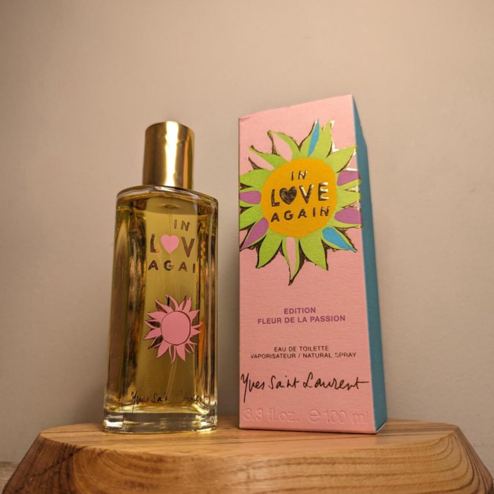 Туалетная вода Yves Saint Laurent In love again EDT 100 мл 2005 года