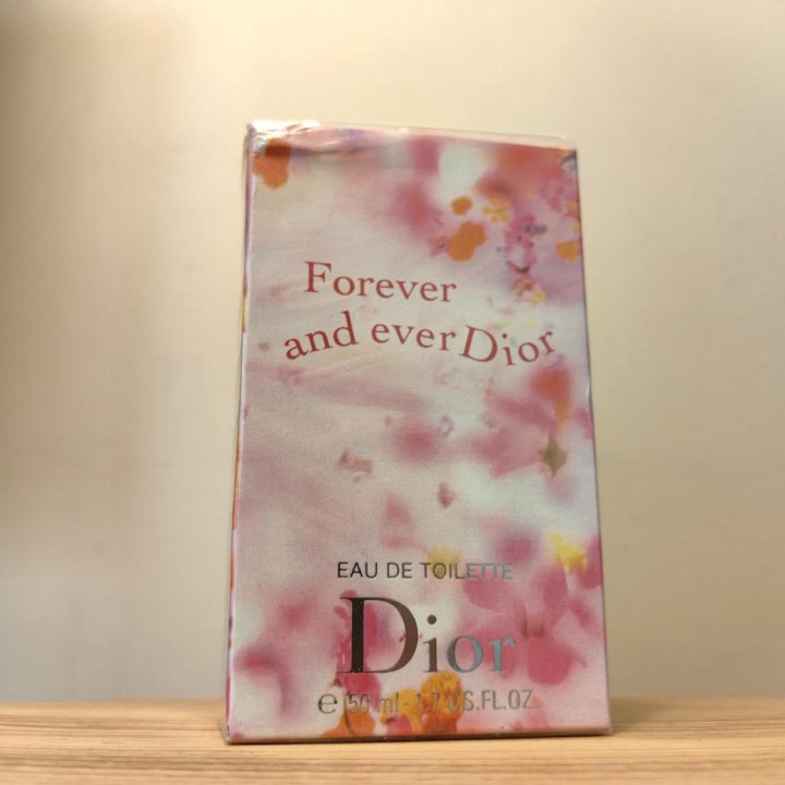 Christian Dior Forever and Ever EDT 50 мл винтаж 2006 года в слюде