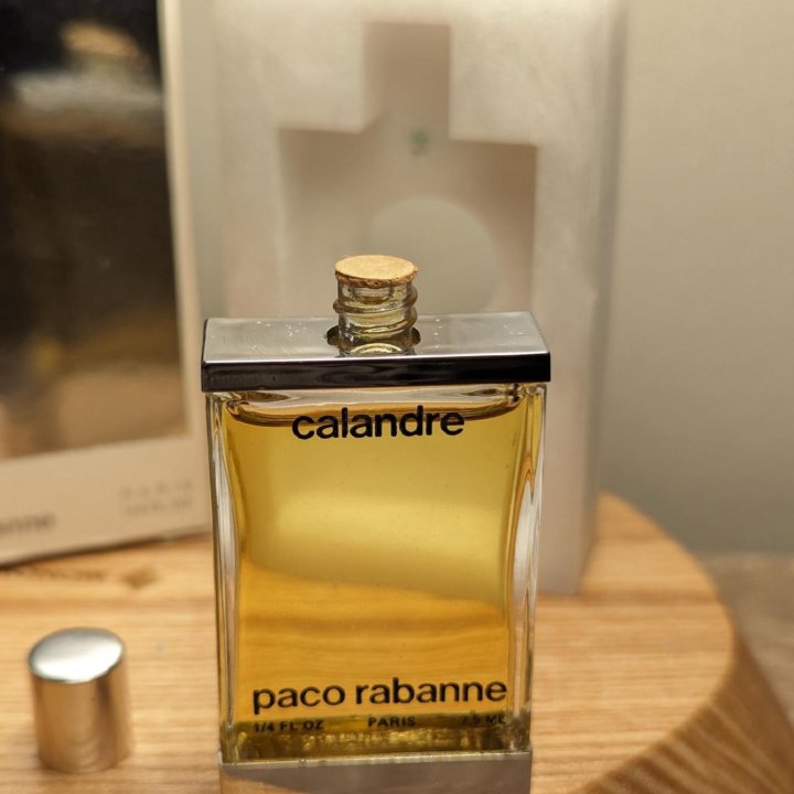 Духи Paco Rabanne Calandre 7,5 мл винтаж 1988 года под пломбой