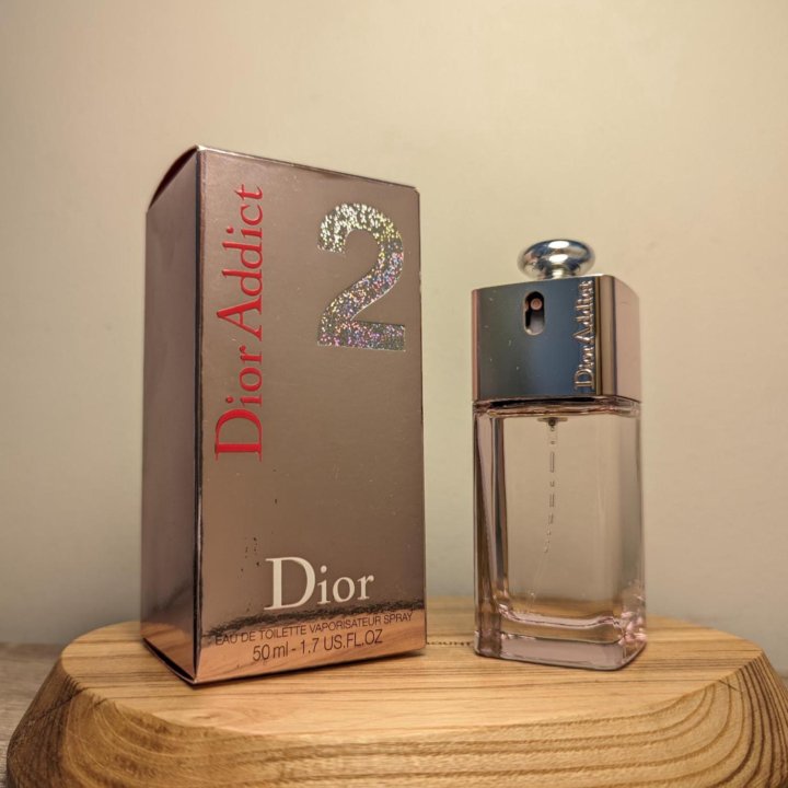 Туалетная вода Christian Dior Dior Addict 2 EDT 50 мл 2007 года спрей