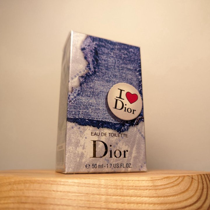 Christian Dior I Love Dior EDT 50 мл винтаж 2002 год в слюде