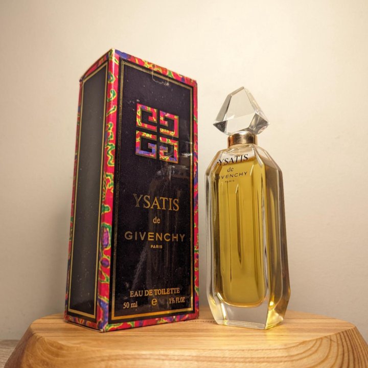 Туалетная вода Givenchy Ysatis EDT 50 мл винтаж 1989 года сплэш