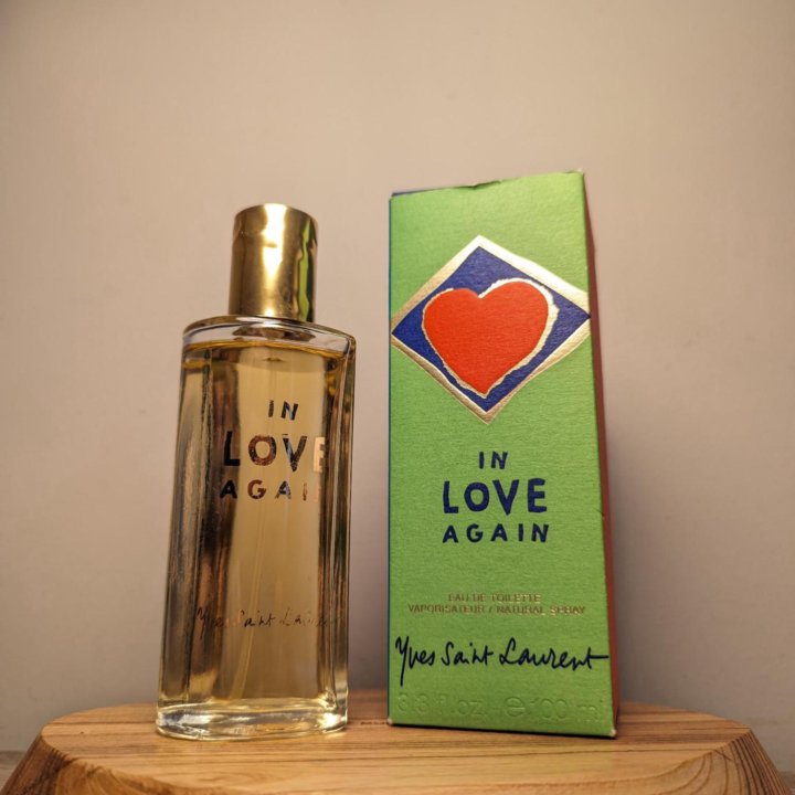 Yves Saint Laurent In love again EDT 100 мл винтаж 2004 года