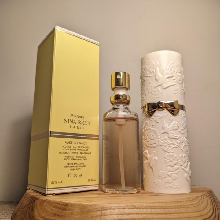 Туалетная вода Nina Ricci L'Air du Temps EDT 50 мл винтаж 1992 года