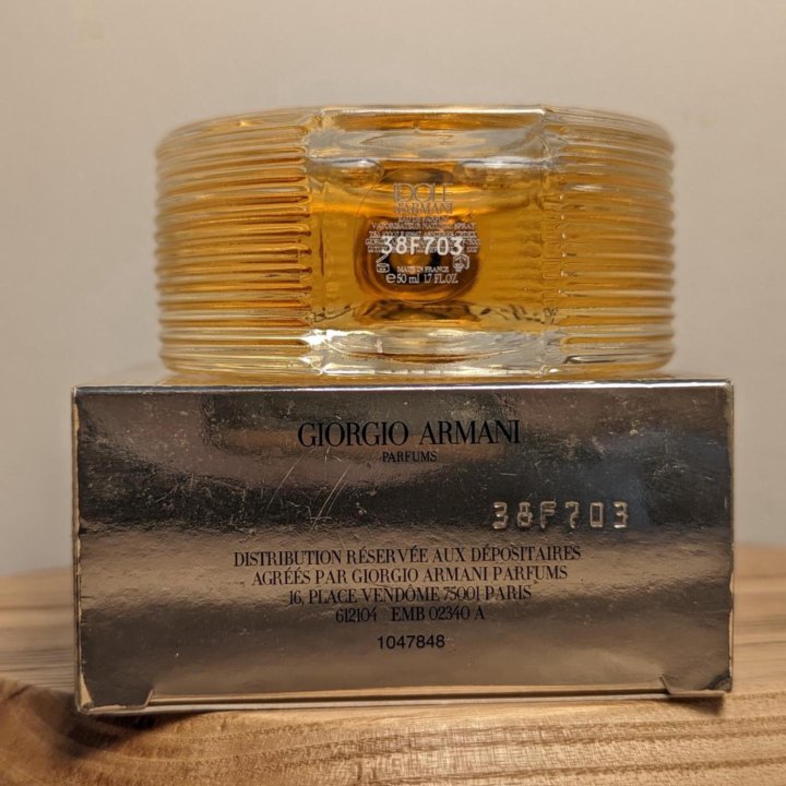 Парфюмерная вода Giorgio Armani Idole d'Armani EDP 50 мл 2009 года