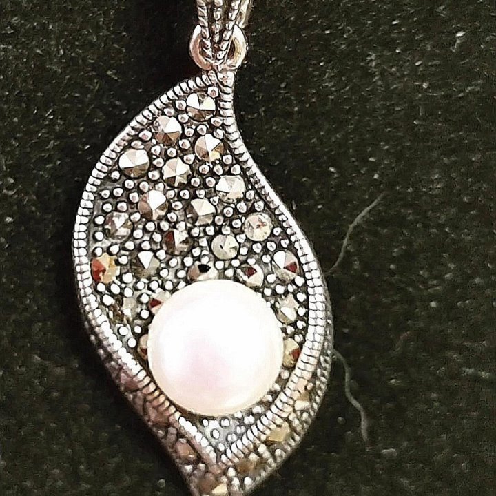 Гарнитур серебрянный