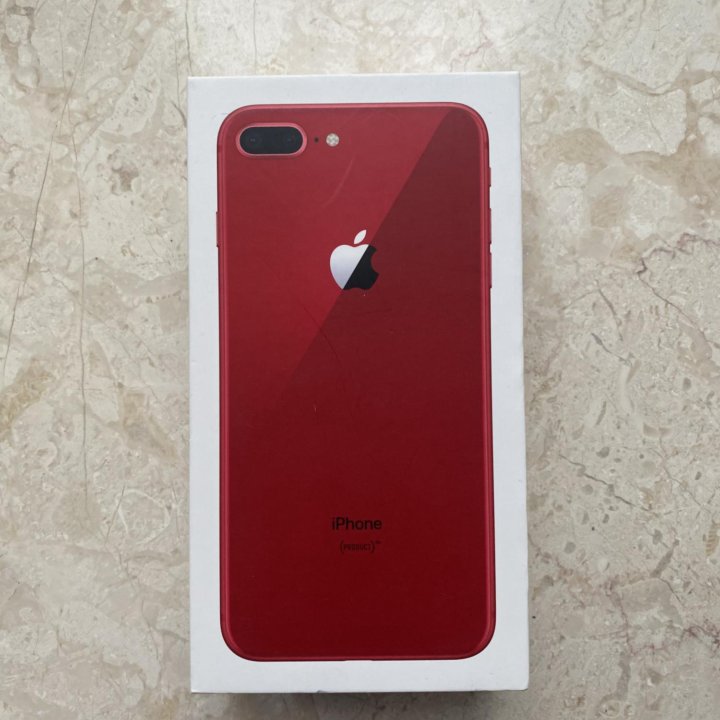 Коробка iPhone 8 Plus red