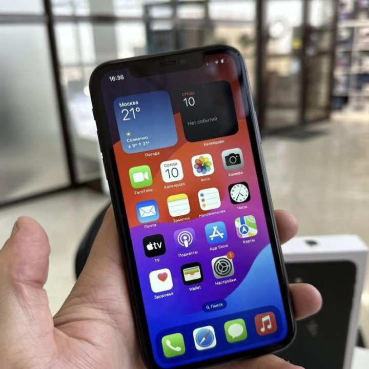 Новый iPhone 11 128Gb Black Оригинал с Доставкой