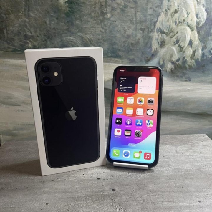 Новый iPhone 11 128Gb Black с Доставкой