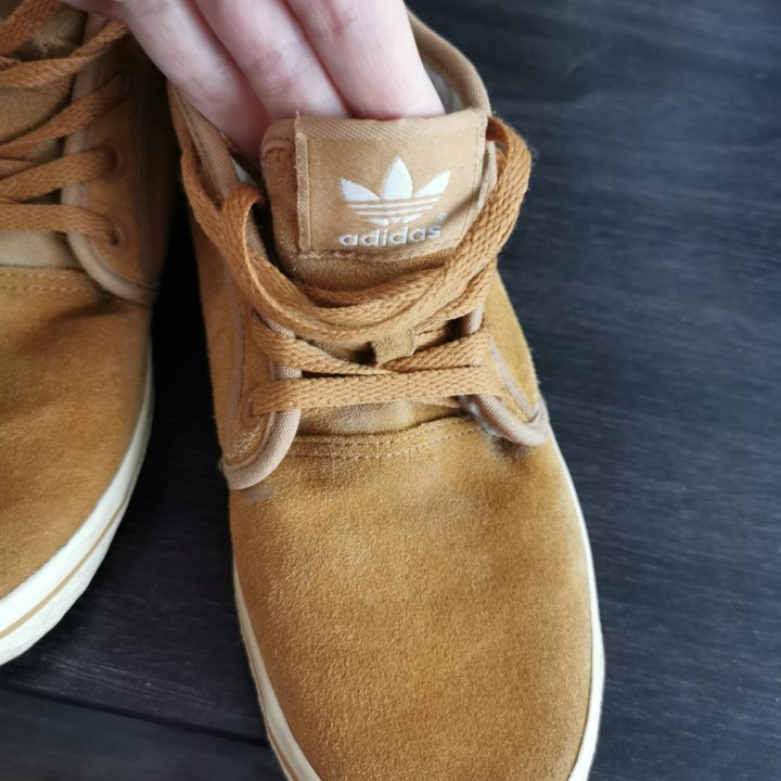 Замшевые кеды adidas, р. 38