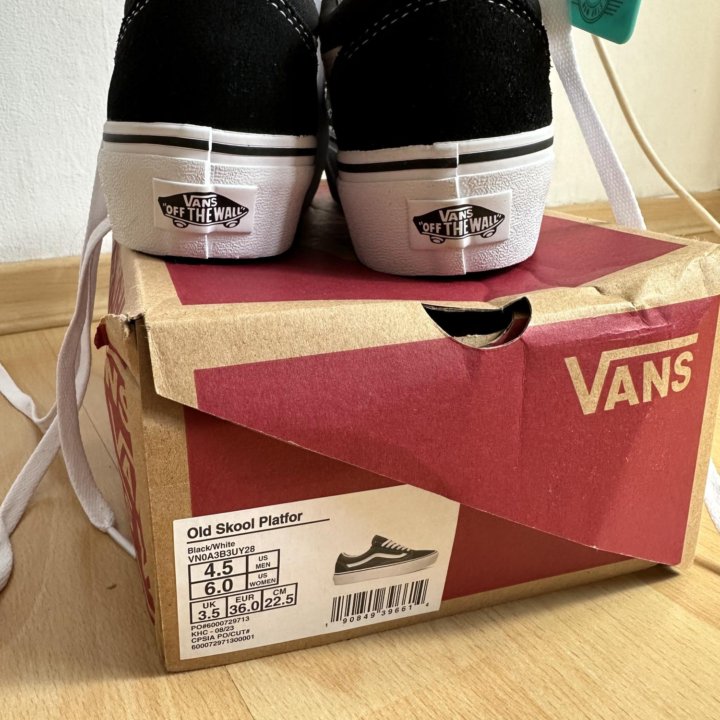 Кеды vans old skool platform оригинал новые