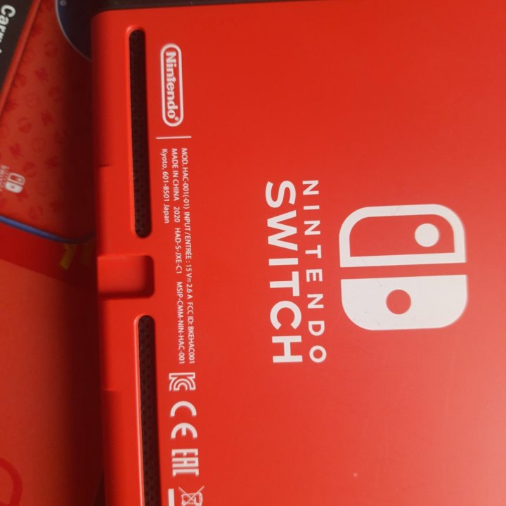 Nintendo switch mario edition