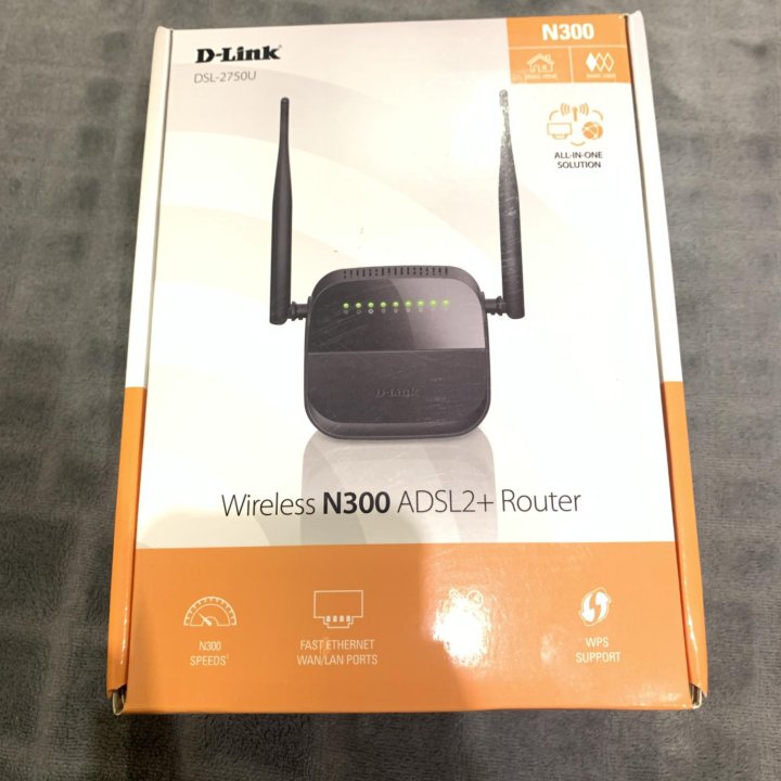 Роутер D-Link DSL-2750U