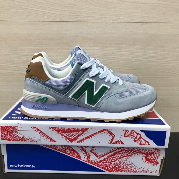 Кроссовки New Balance 574 голубые женские