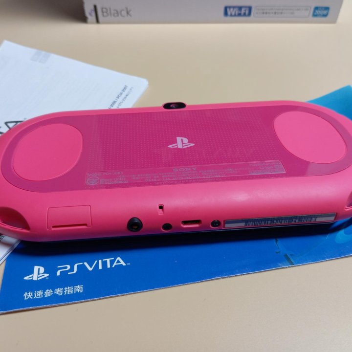 PS Vita Slim Pink 32Gb+игры